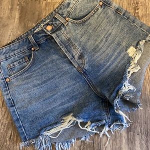 Jean shorts